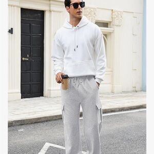 Men's Stylish Gray Cargo Pants